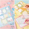 Cardboard Cartoon Memo Pad With Reusable Paper Pages For Birthday And Holiday Use