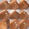 26 English Initial Letter Bracelets for Lovers Men Women 2026 New Simple DIY Personalized Name Alloy Bracelets Zircon