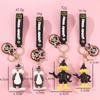 Adorable Bugs Bunny Keychain Cute Daffy Duck Accessory For Backpack And Keys