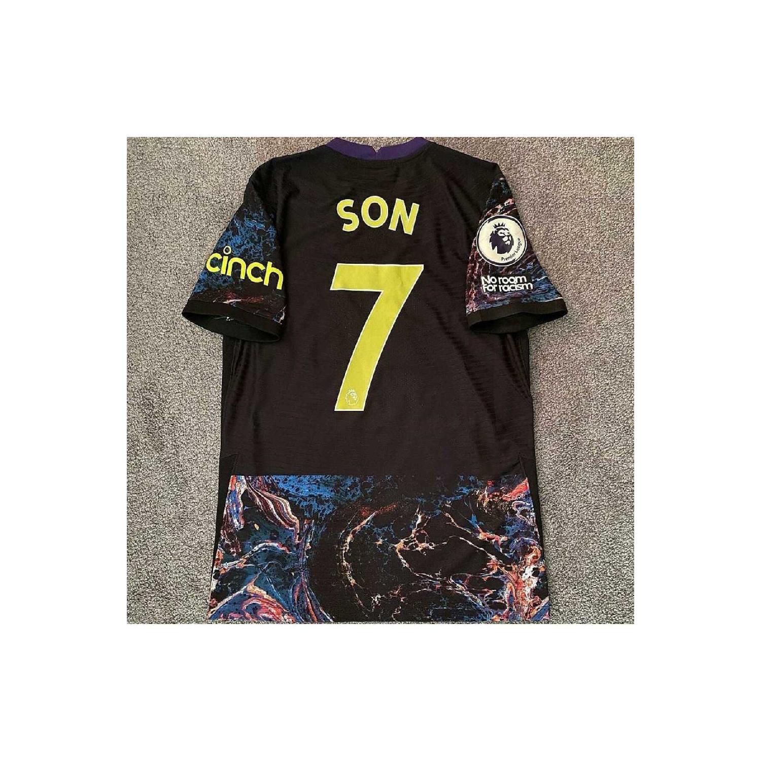 

Выездная футболка Тоттенхэма сезона 2021/22 Хын Мин Финал