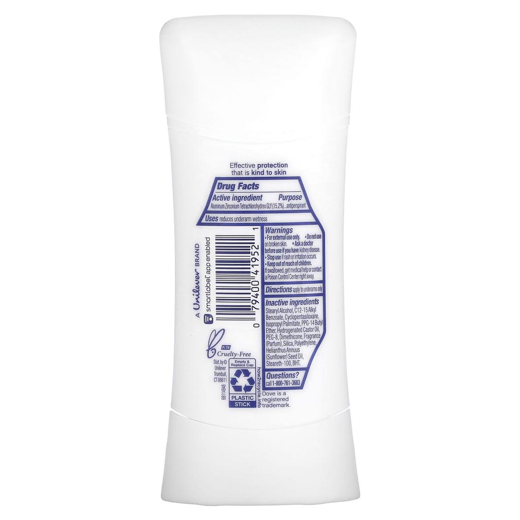 Dove, Advanced Care, Go Fresh, Antiperspirant Deodorant, Restore, 2.6 Oz (74 G)