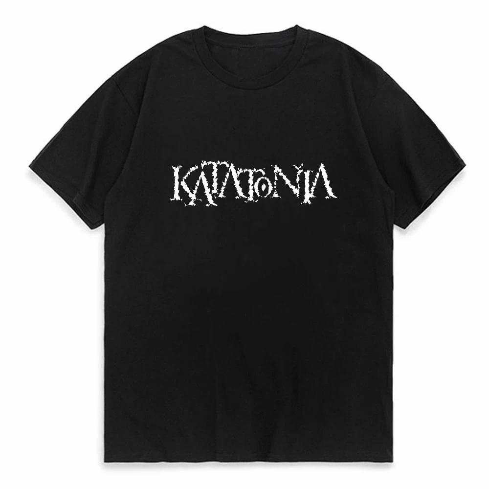 Swedish Metal Band Katatonia T Shirt Unisex Summer Style Tshirt 100 Cotton Short Sleeve ONeck Unisexs T Shirt Streetwea S