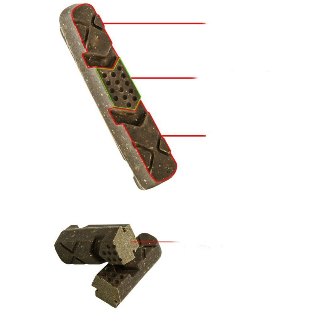 1 Pair Replaceable Bicycle Brake Pads Caliper Brake Pads Bike Brake Blocks  MTB Fixed Gear