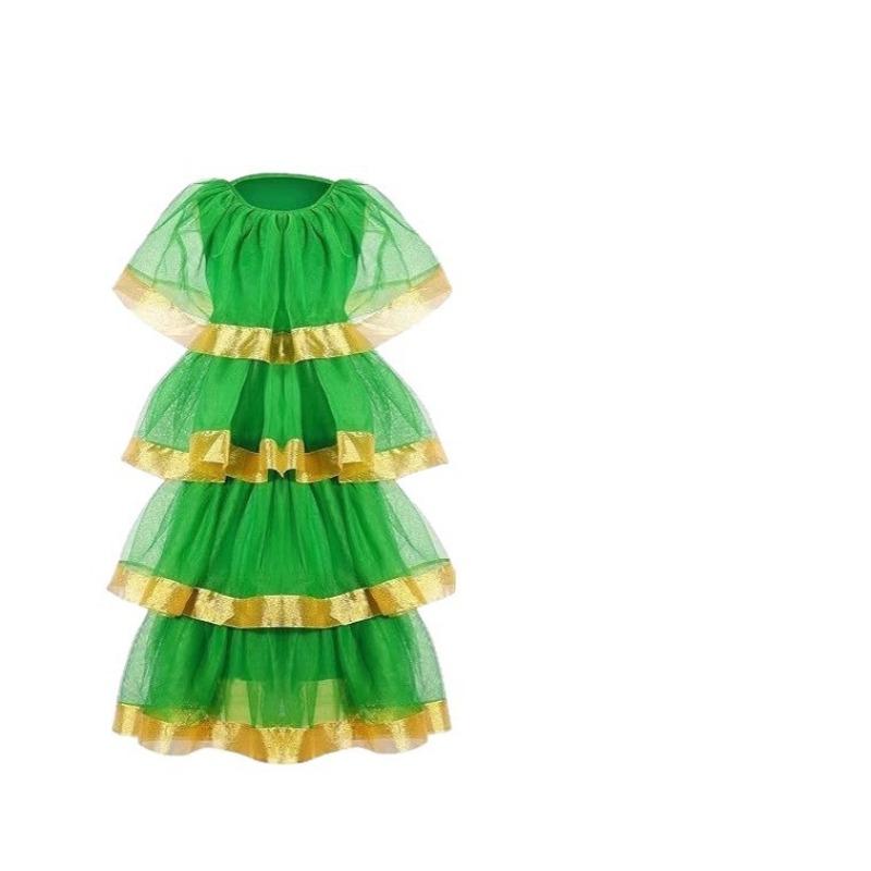 Christmas, Adult Cute Green Elf Christmas Tree Costume Christmas Day Costume
