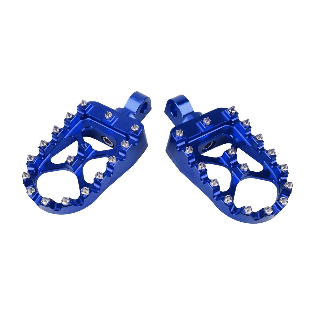 For Harley Sportster XL 883 1200 Dyna Street Bob Motorcycle FootPegs Foot Pegs 360° Roating Foot Pegs CNC Aluminum Wide Fat Part