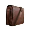 Men's Genuine Vintage Brown Leather Messenger Shoulder Laptop Bag Briefcase NEW