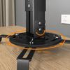 Universal Adjustable Projector Mount Ceiling Installation 25-35cm Extendable Height Metal Flexible Claws