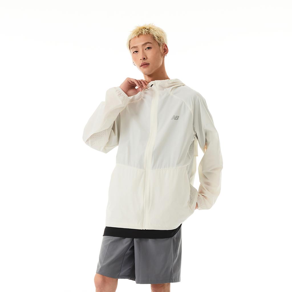 New Balance Jackets & Coats Unisex White NAE24101-WT