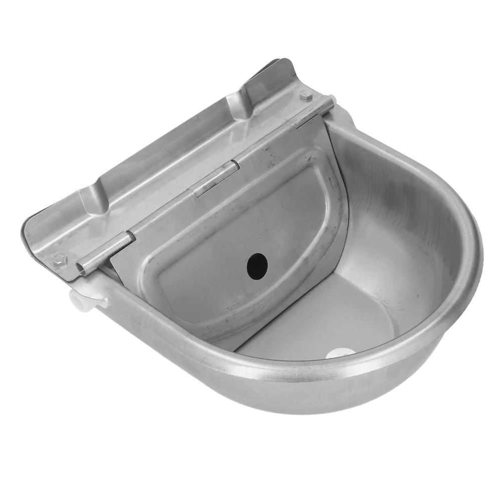 Float Ball Valve Cow Drinking Bowl Thickened Stainless Steel Water Bowl Livestock