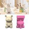 Bear Backpack Shape Mold Pen Holder Silicone Molds Durable Epoxy Resin Moulds