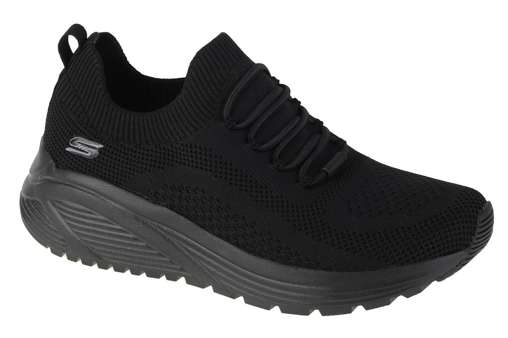 Skechers Bobs Sport Sparrow 2.0 - Allegiance Crew, Womens Black Sneakers