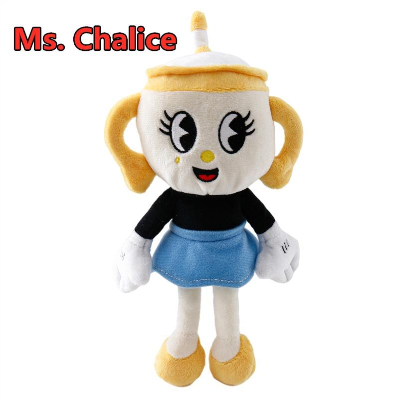 13 Style Teacup Head Adventure Game Cuphead Chalice Mugman Doll Plush Toy Doll Children Gift