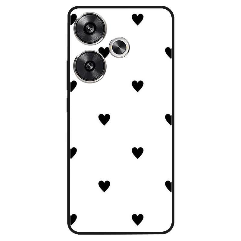 For Xiaomi Poco M6 4G Case Shockproof Soft Silicone TPU Bumper for Poco M6 4G Cover PocoM6 4G 2024 Lovely Luxury Cartoon Fundas