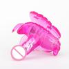 Tragbare tragbare weibliche Masturbationsvibratoren Schmetterlingsdildo-Vibratoren für Frauen Vaginalmassage G-Punkt-Stimulation Sexspielzeug