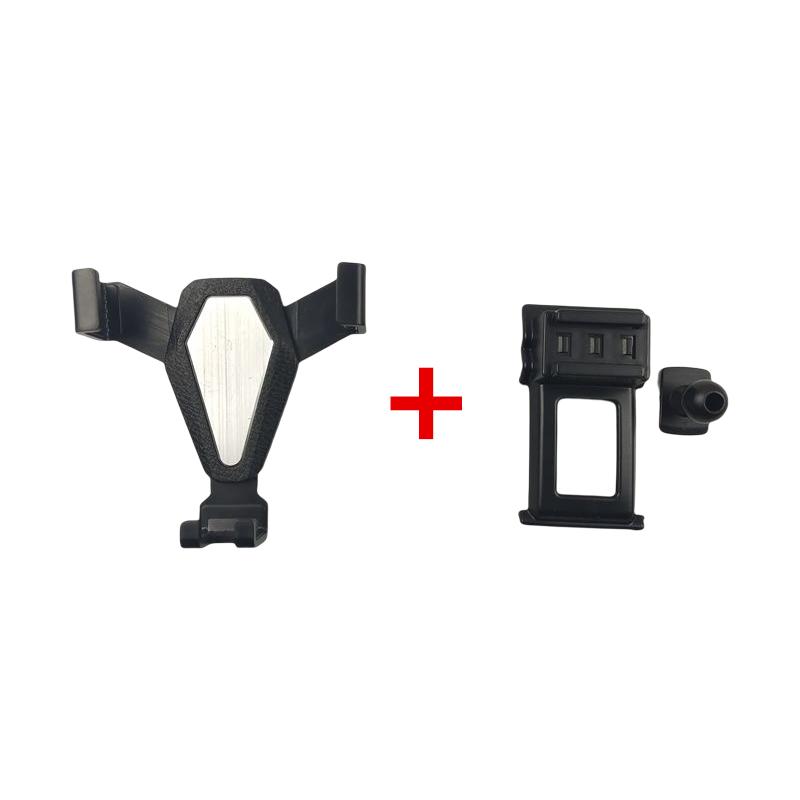 1Set ABS Material For 2020-2023 Skoda Rapid / Rapid Spaceback Gravity Linkage Special Car Phone Holder Bracket Stand Mobile