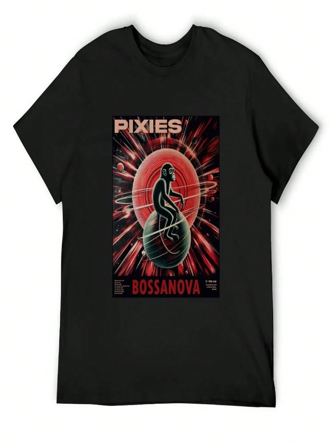 Bossanova - Pixies T-Shirt Funny T-Shirts Anime Tshirt Man T-Shirt Designer Shirts unisexs T Shirt Graphic S разноцветный