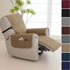 Husă Antiderapantă pentru Canapea Recliner Culoare Solidă Hidrofobă Husă pentru Fotoliu Canapea Lazy Boy Relax Pernă pentru Canapea Living Acasă