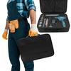 1pc Portable High-Capacity Instrument Equipment Tool Bag Made Of Thick Oxford Cloth Wear-Resistant Durable Sponge Storage Bag