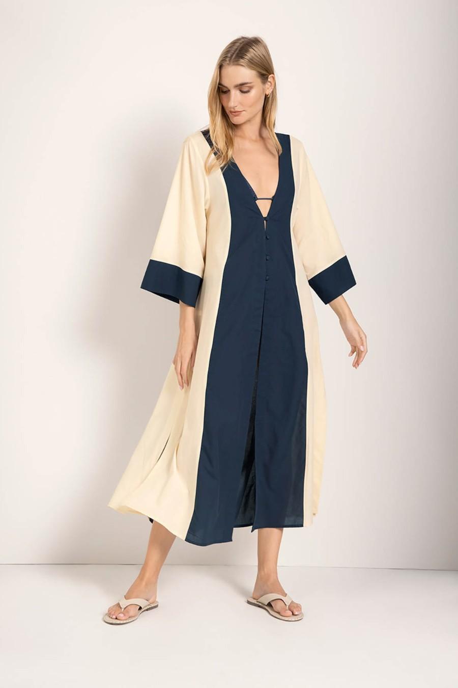 

Пляжна сукня-сорочка на гудзиках Touche (102792) 42(S) різнокольорові кольору