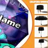 Custom Name Personalized Among Us Print Umbrella, Auto Open Close, 8‑Rib Sturdy Frame, Commute Camping Hiking Use, Birthday Gift
