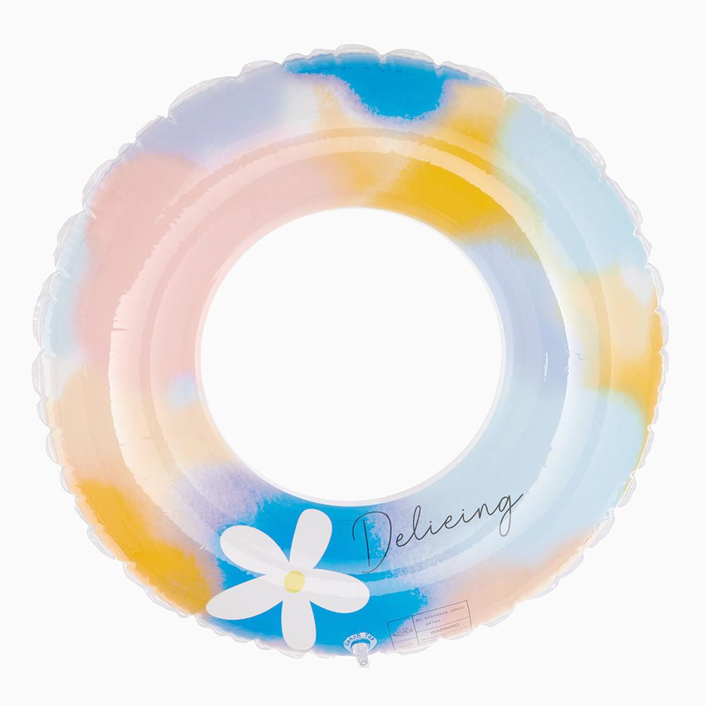 

Adult Childrens And Swimming Circle Cartoon Watercolor Thickened Flower NO.60(10-25KG)