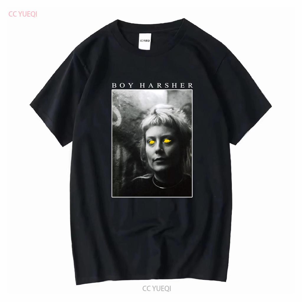Boy Harsher band poster T shirt black All sizes S to 5Xl TA3148 vintage Washed Slightly Stretched Versatile streetwear Casual