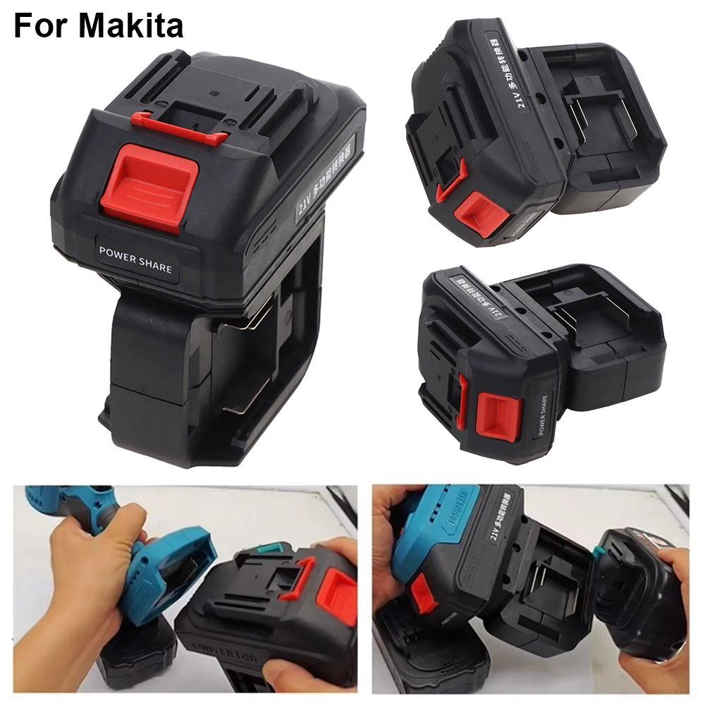 1Pcs Plastic 18V Battery Adapter For Maki-Ta Impact Drill Wrench Screwdrivers Worklight