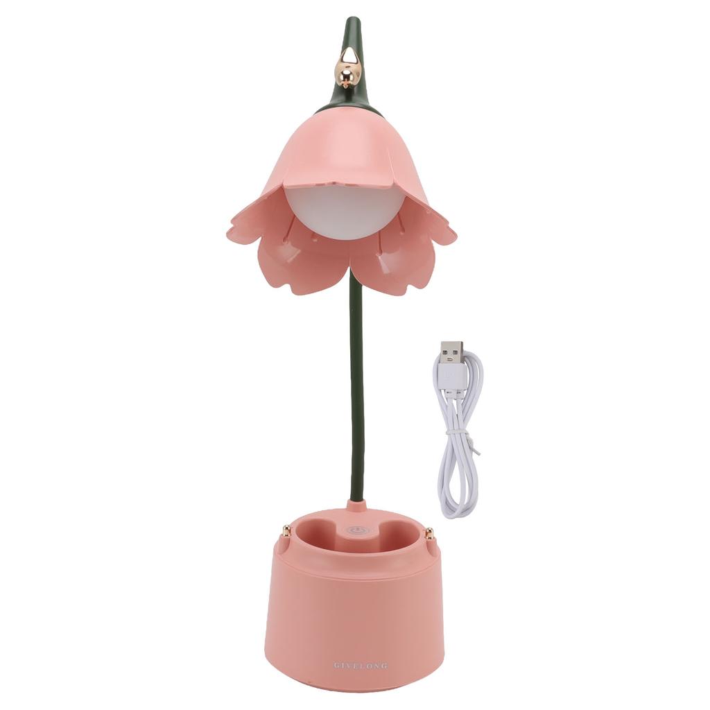 5V 3W Table Lamp USB Flowers and Birds Designed Folding Energy Saving Eye Protection Reading Light for Bedroom GL562
