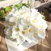 5/10Pcs Artificial Flowers Calla Lily Real Touch Tulip Flower Bouquets For Wedding Bride Home Vase Decoration Fake Plants Gifts