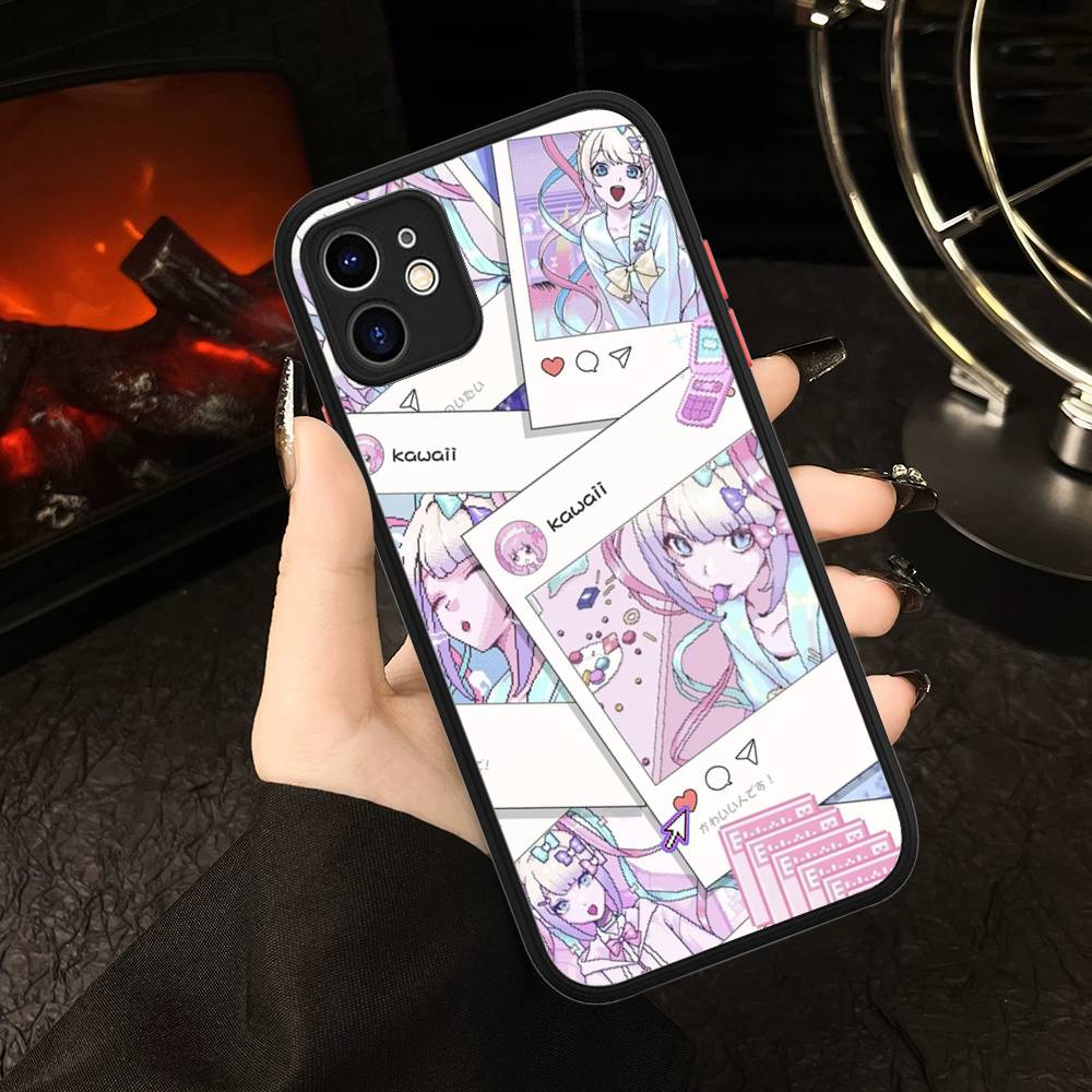 Needy Girl Overdose Game Cute Girl Phone Case For IPhone 13 12 X XS MAX Pro Max 16 15 11 14 Pro Max Shockproof Matte Cover
