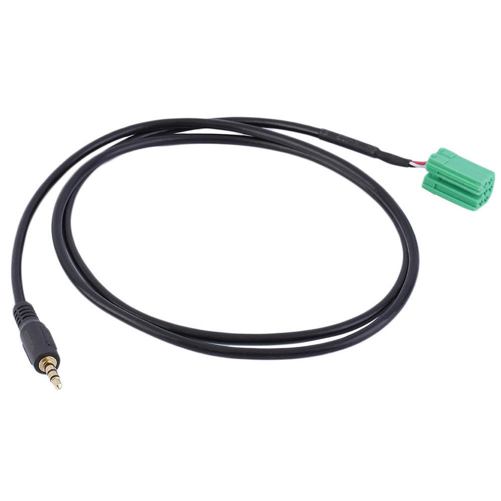 3.5MM AUX Car Audio Input Adapter Cable with CD Removal Tool for