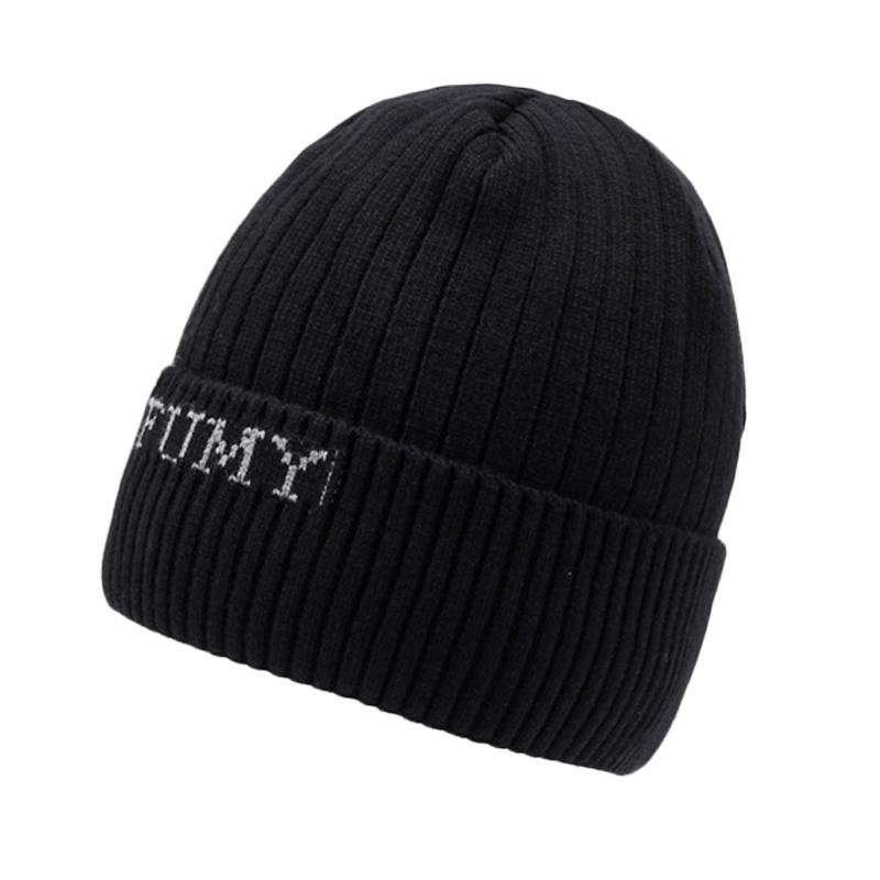 Strickmütze Herren Herbst Winter Wollmütze Outdoor-Sport Kältefest Warm Gestrickte Mütze