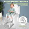 New Foldable Children's Toilet Seat Portable Baby Potty Training Toilet Cushion Toddler Auxiliary Pot Step Stool Urinal