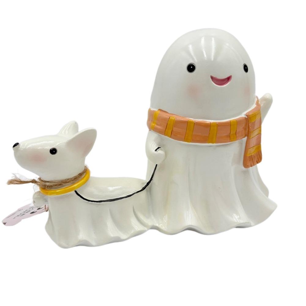 New Cartoons Halloween Decorations Ornaments Resin Specter Black Cat Halloween Specter Ornaments Festival Decorations Atmosphere