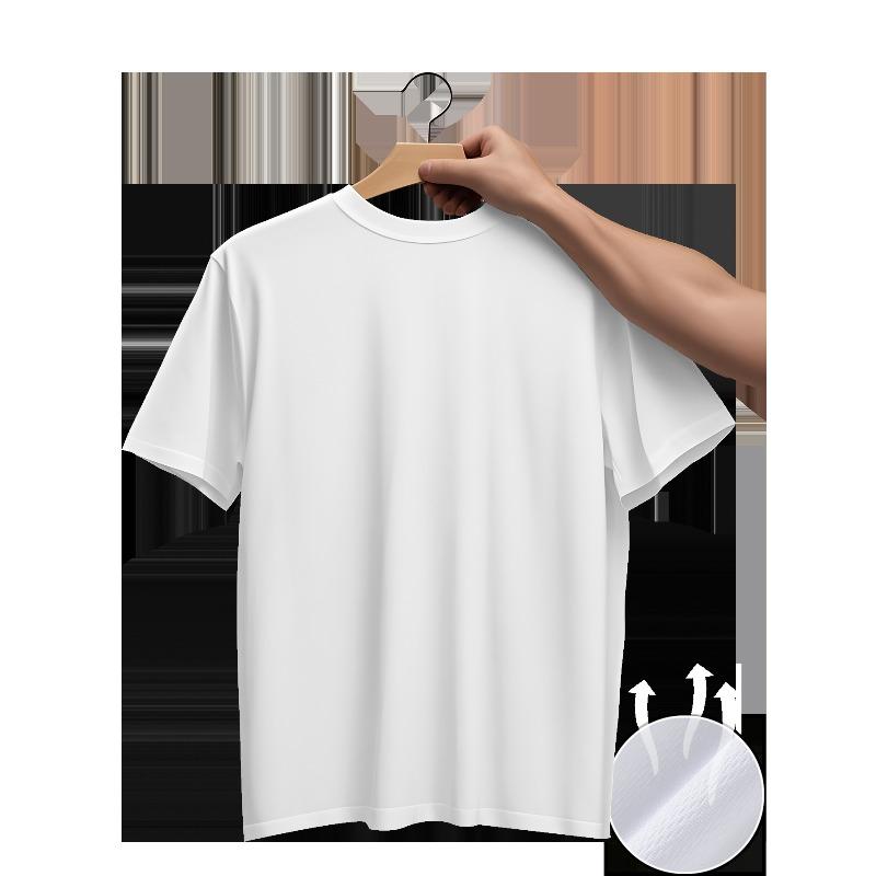 European sizes Men'S Round Neck Trendy Minimalist Creative Popular Game Console Fashion Design Pattern Casual Wear Quick-Dry T-Shirt