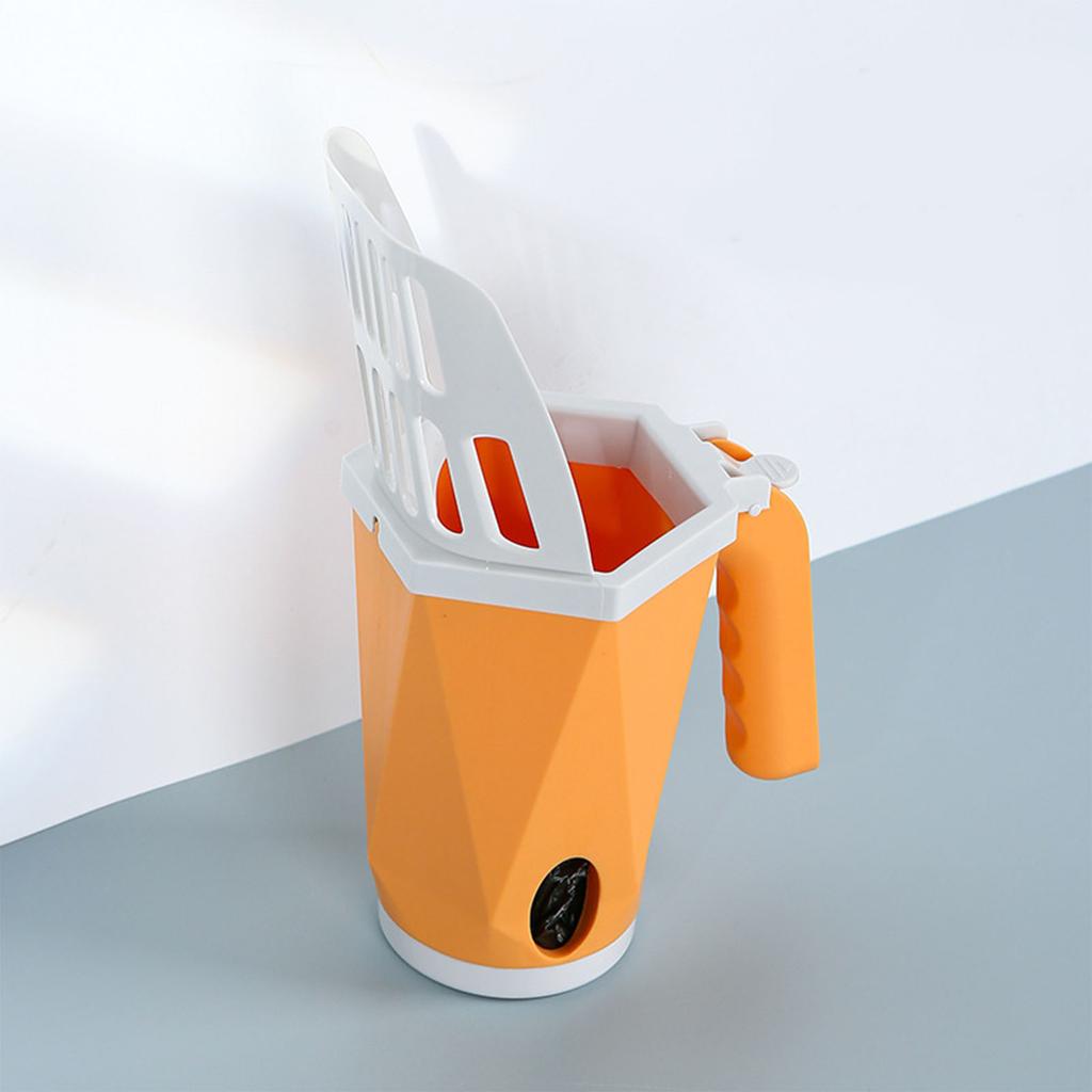 Cat Litter Scoop Multipurpose Large Capacity One Piece Design Efficient Cleaning Kitten Litter