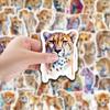 50 African Leopard Graffiti Stickers Car Skateboard Suitcase Decoration Stickers Waterproof Creative Children's Stationery Stickers