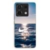 Case For Xiaomi Redmi Note 13 Pro 5g Nike White Logo Sea Sun Maniacase