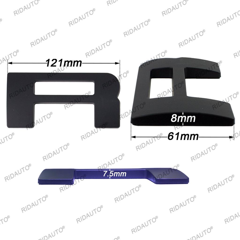 High Quality ABS 3D Ranger Emblem Sticker Fit For Ford Ranger T9 2022 2023 Wildtrak Sport XLT XL+ XL Back Door Logo Letters