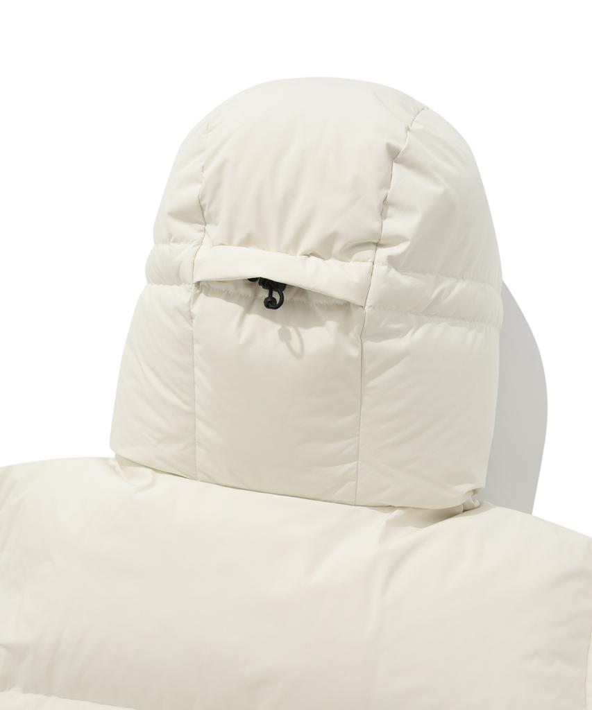 Covernat Rds Civic Long Down Parka Ivory