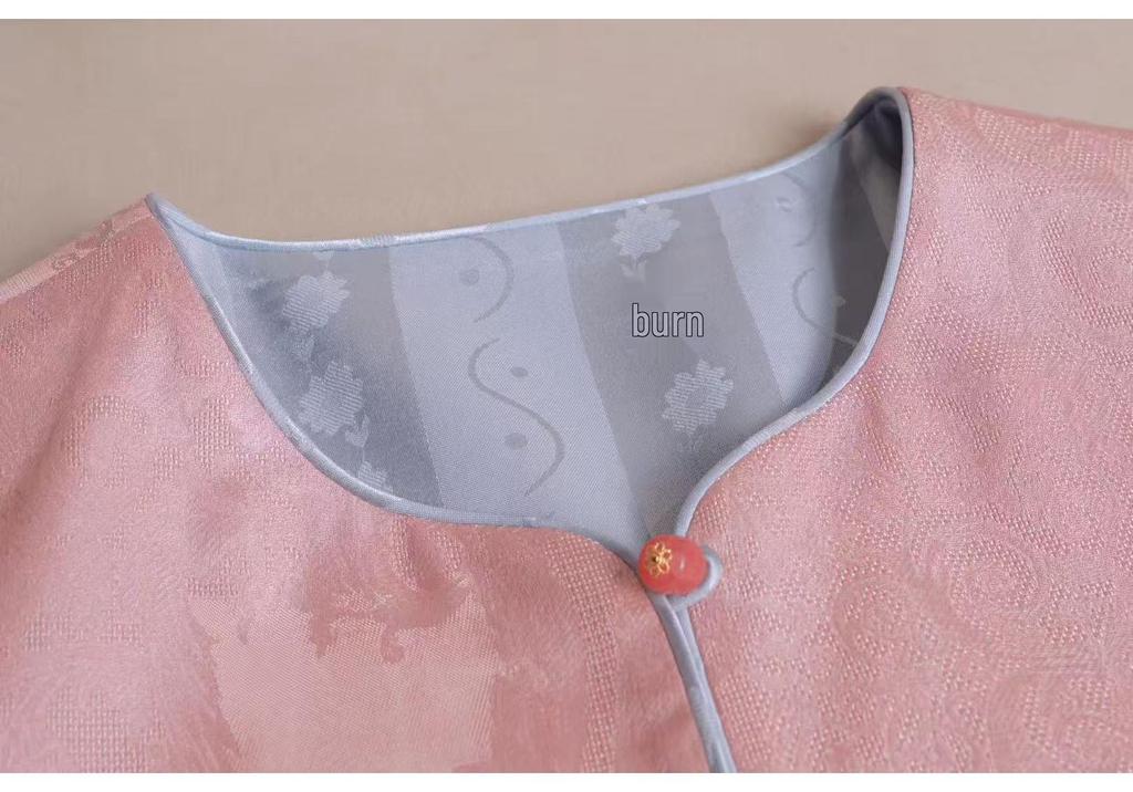 Elegant Women's 2026 Reversible Tang Suit Jacket with Frog Buttons - New Chinese National Style