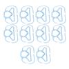 10Pcs Mask Brace Antifog Food Grade Silicone Freely Foldable Reusable Mask Support Frame for Outdoor   School