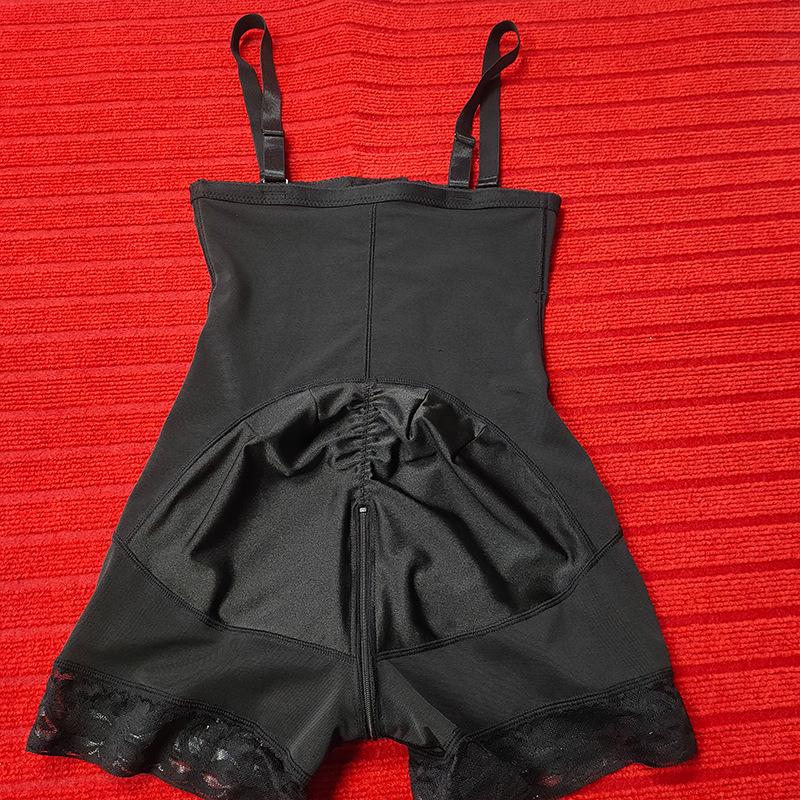 High-Waist Plus-Size Women's Slimming One-Piece Body Shaper with Tummy Control and Hip Lift