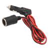 Hilitand Cigarette Lighter Socket, Male & Female with Switch, Cigarette Lighter, Power Plug, 15A Fuse, Power Socket, Extension Cord, /24V