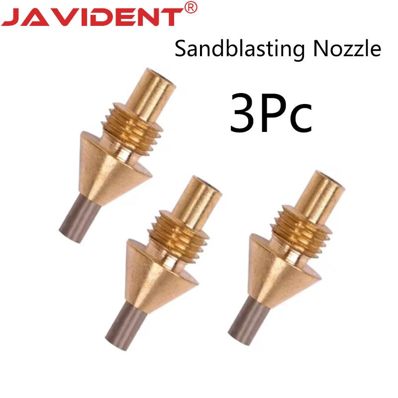Dental Sandblaster Accessories Pen-Style Tungsten Carbide Nozzle Porcelain Adhesive Tray Consumables Dental Laboratory Materials