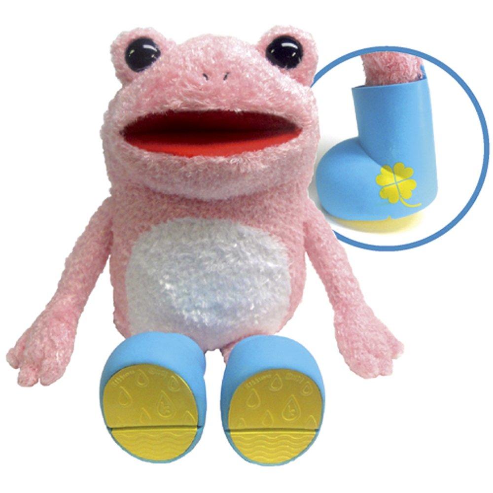 Kickle Plush Toy 22cm Pink (M) Frog, Tall, розовый