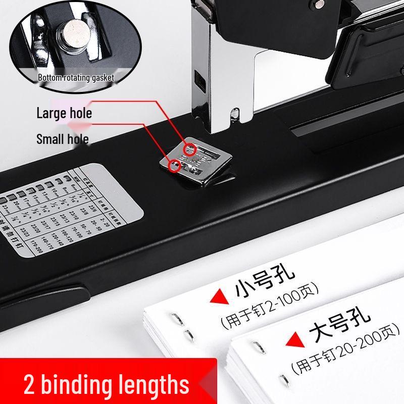 A3 Extra Long Saddle Stitch Stapler - Heavy Duty Long Arm Stapler