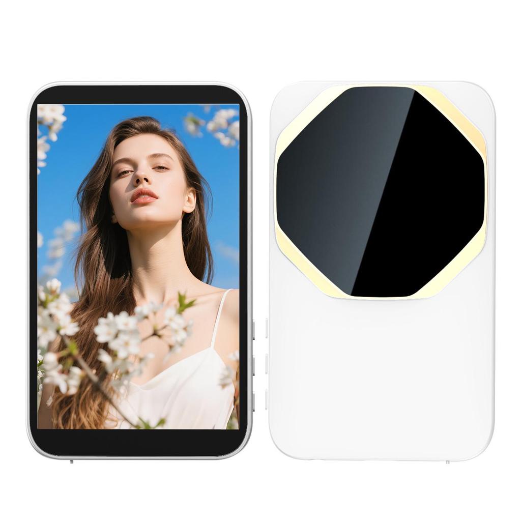 Mini Specchio Schermo Selfie Posteriore Magnetico - Ideale per Live Streaming e Mirroring dello Schermo del Telefono