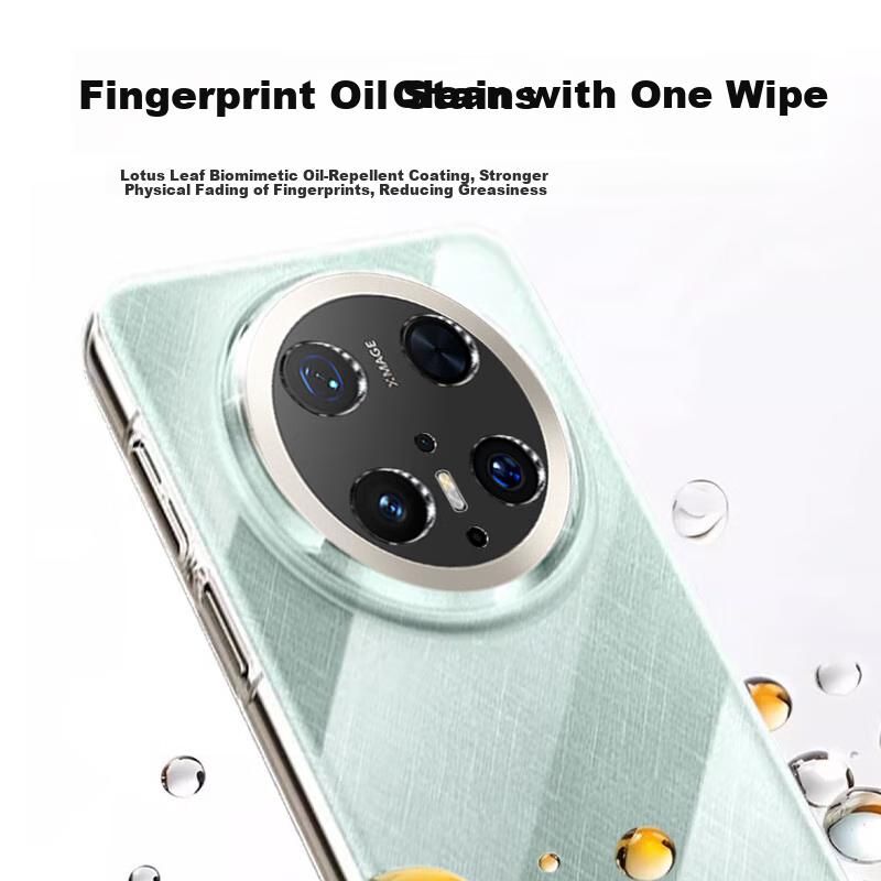 Huawei Mate 70 Phone Case Huawei Phone Protective Case with Full Lens Protection, Simple Transparent Soft, Fingerprint-Resistant Outer Back