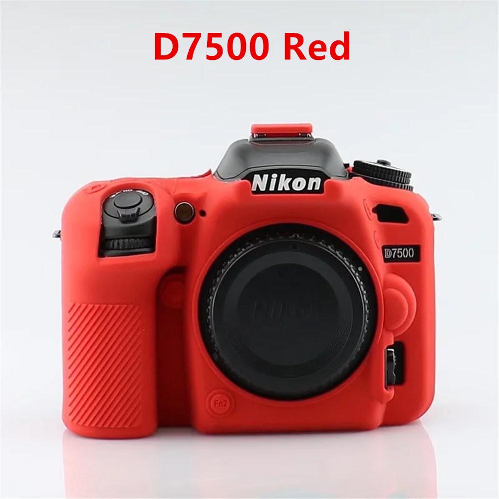 Soft Silicone Armor Camera Body Case For Nikon D600 D610 D7100 D7200 D7000 D5500 D5600 D7500 D5300 D750 D5200 Protective Cover